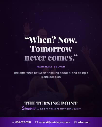 Tomorrow Never Comes